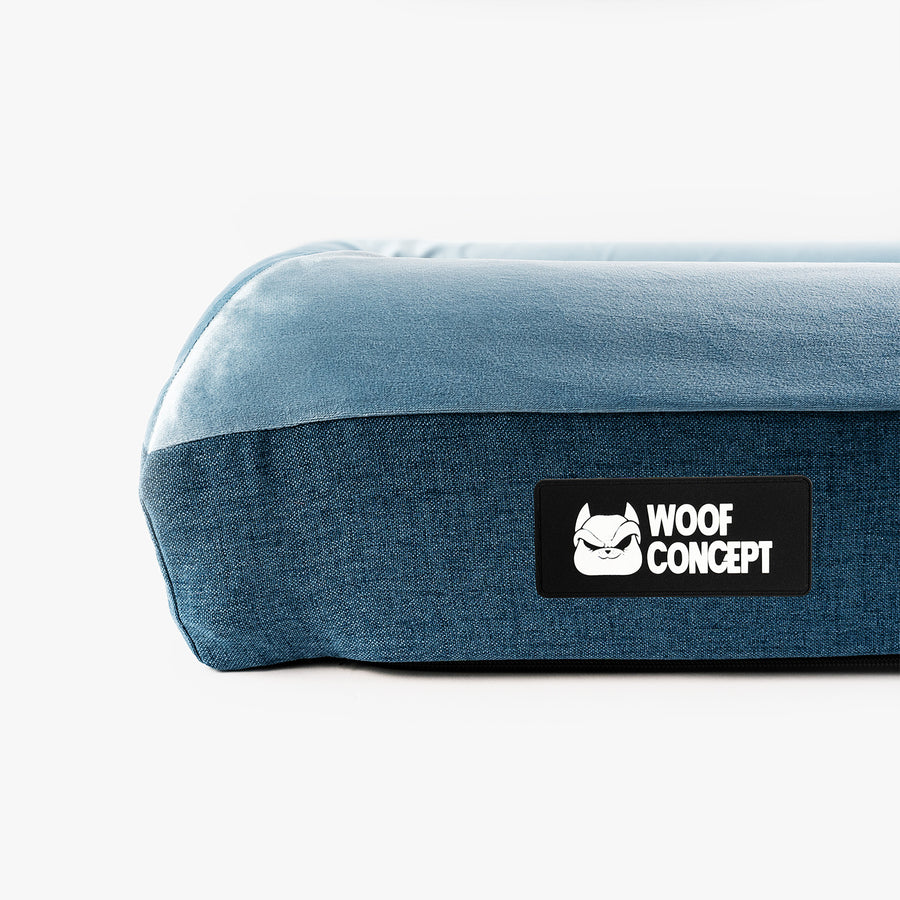 Blue Dog Bed Cover