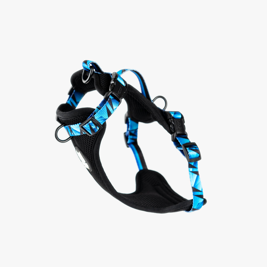 Dog Mesh Harness Blue