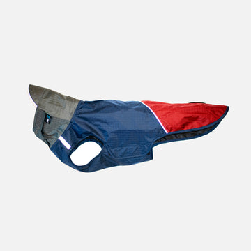 Woof Concept grey windbreaker jacket, featuring weather-resistant material and lightweight design, perfect for outdoor activities across Canada.