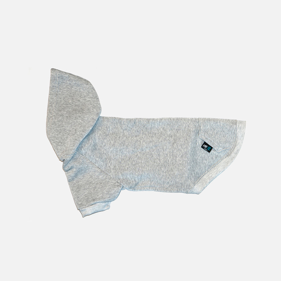 Dog Hoodie Grey