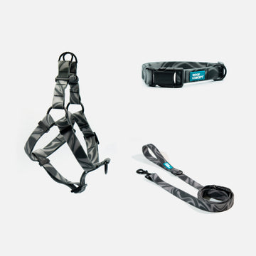 Waterproof Dog Harness, Collar, Leash