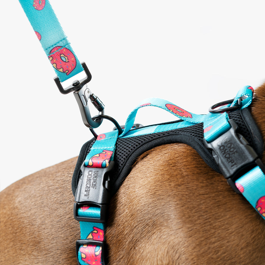 Dog Mesh Harness Blue