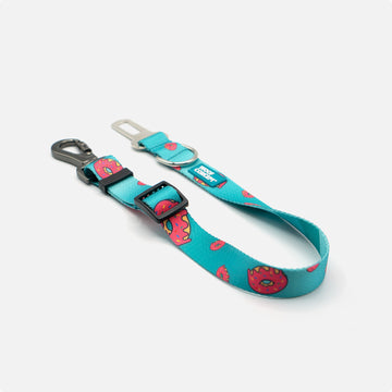 Dog Seatbelt Blue