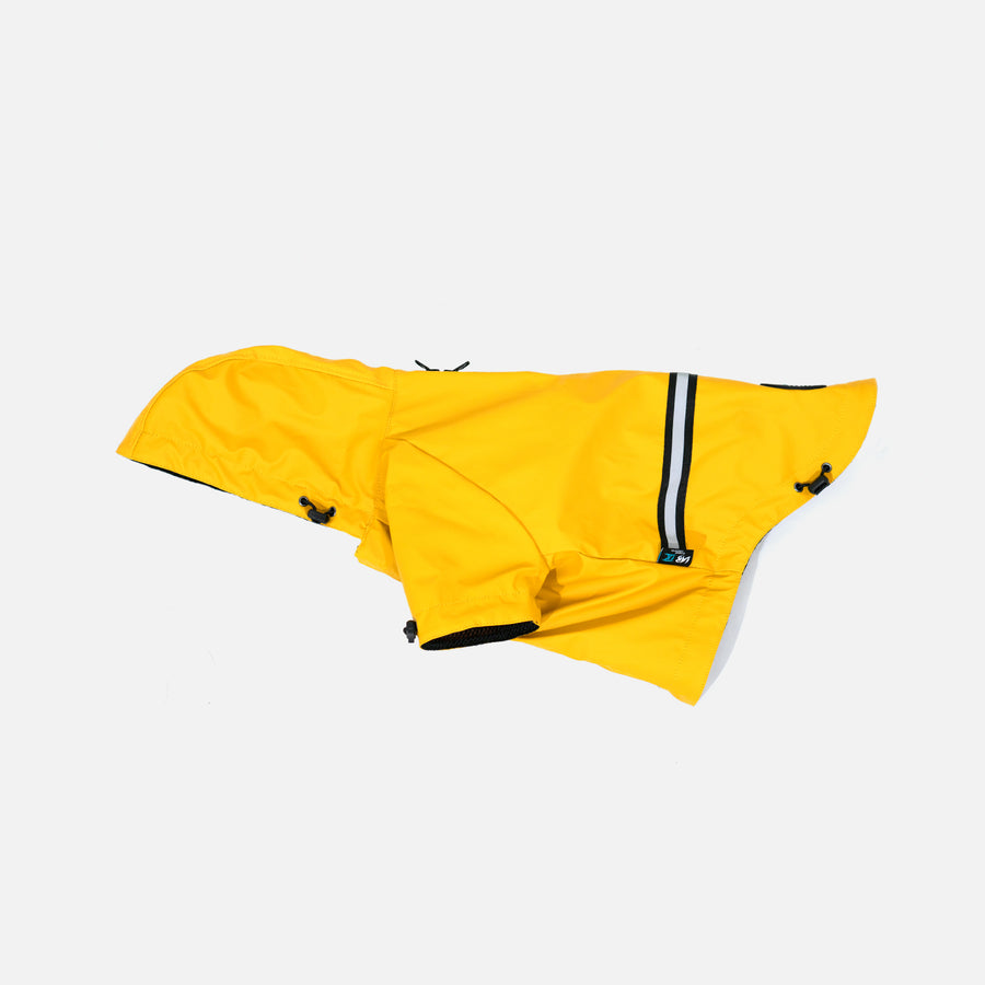 Dog Rain Jacket Yellow