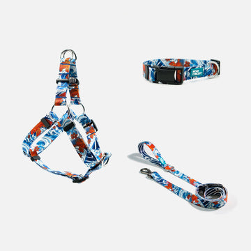 Dog Harness, Collar, Leash