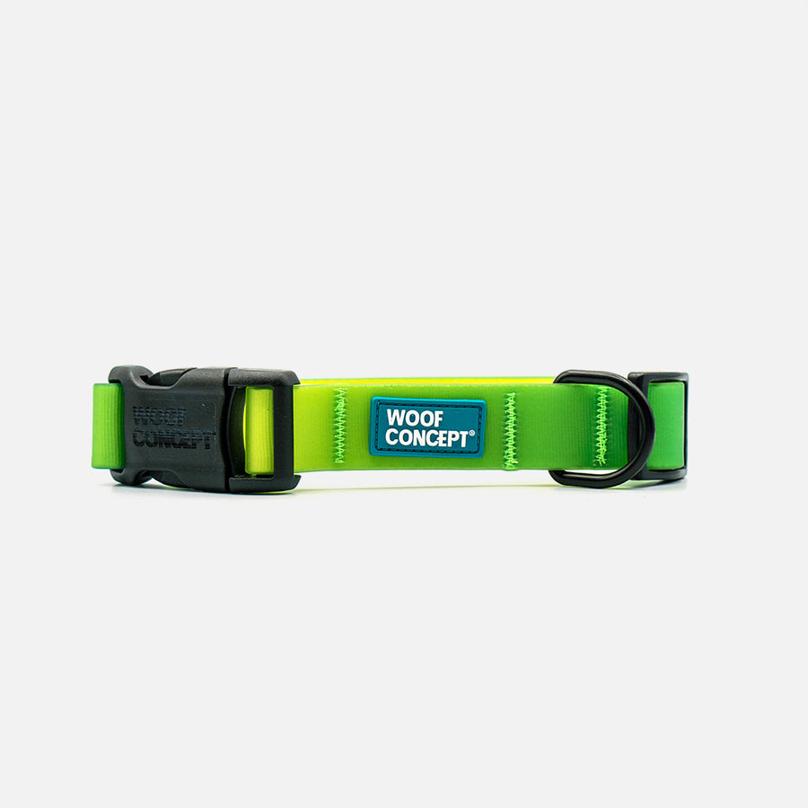 Waterproof Dog Collar Green