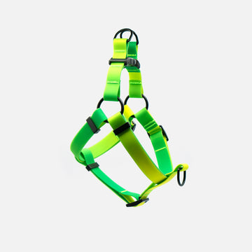 Waterproof Dog Step In Harness Green