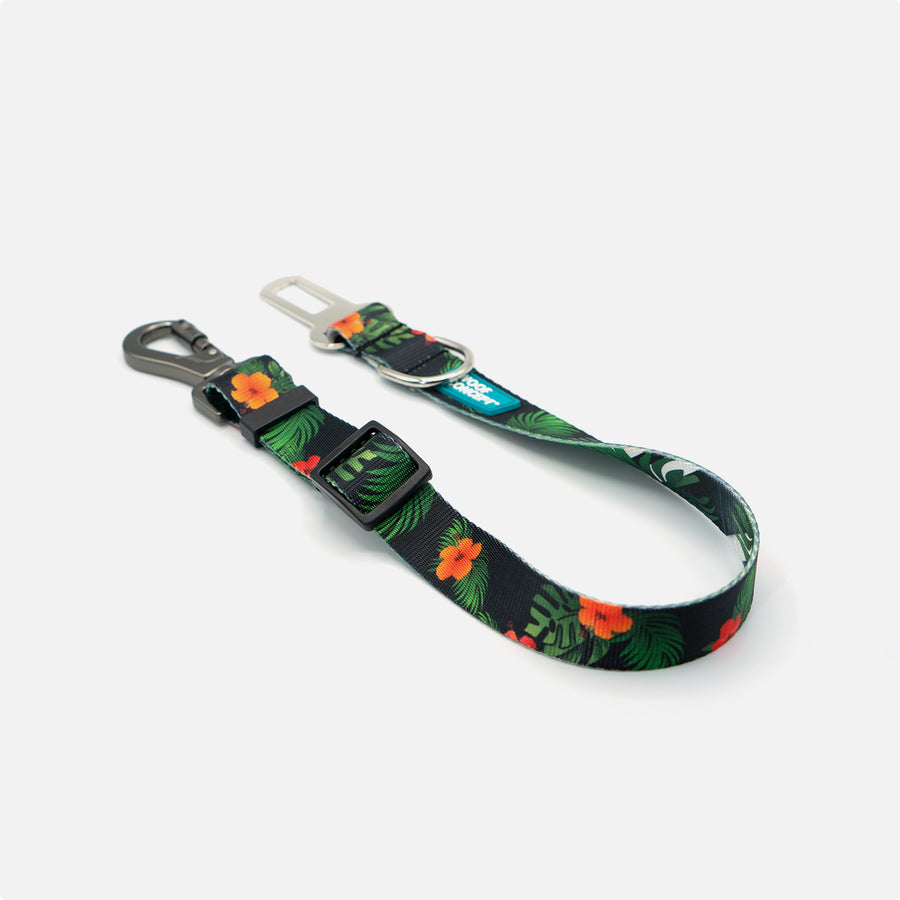 Dog Seatbelt Green