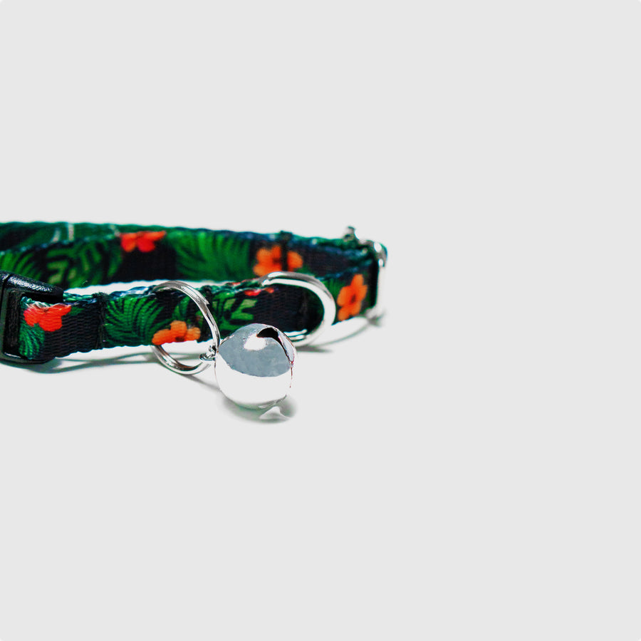 Cat Breakaway Collar Green