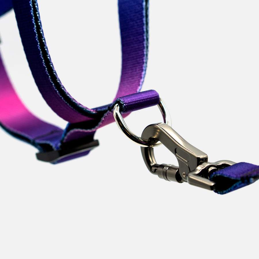 Dog Step In Harness Purple