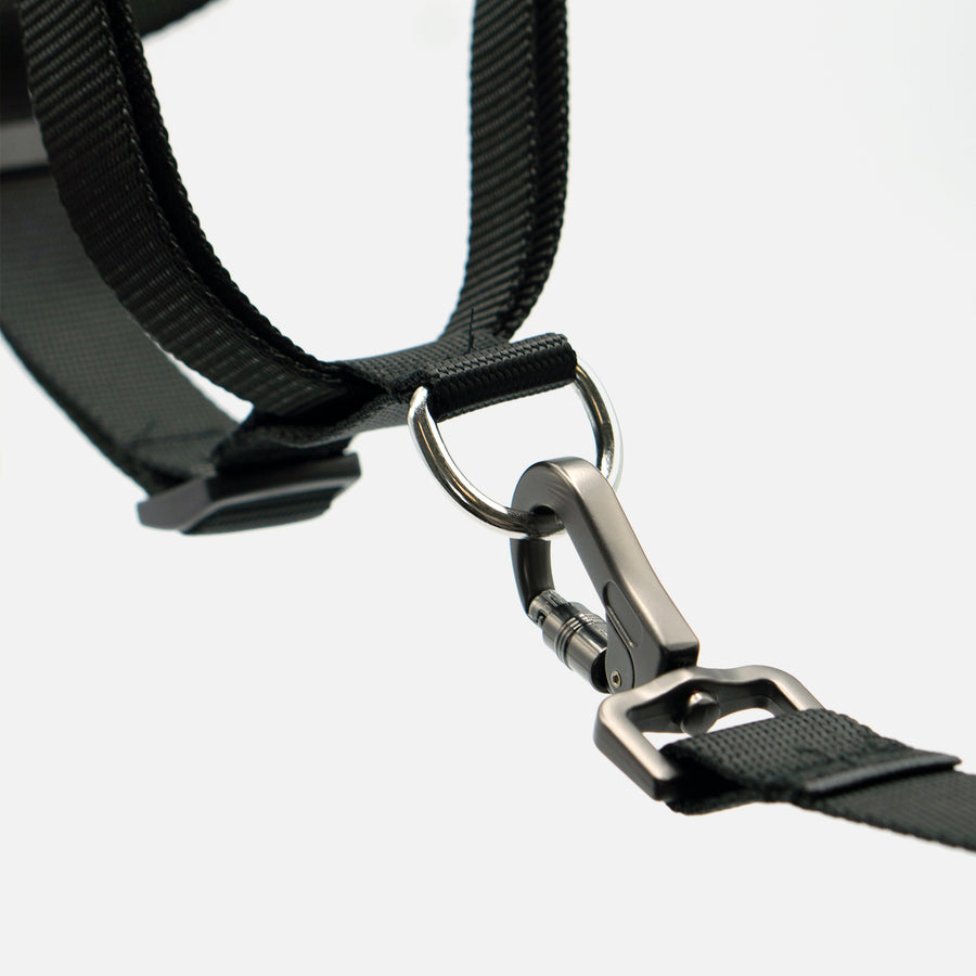 Dog Step In Harness Black