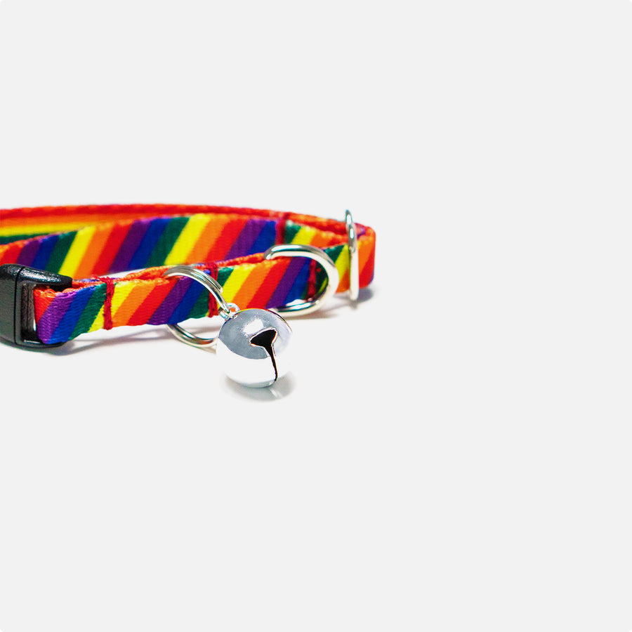 Cat Breakaway Collar rainbow