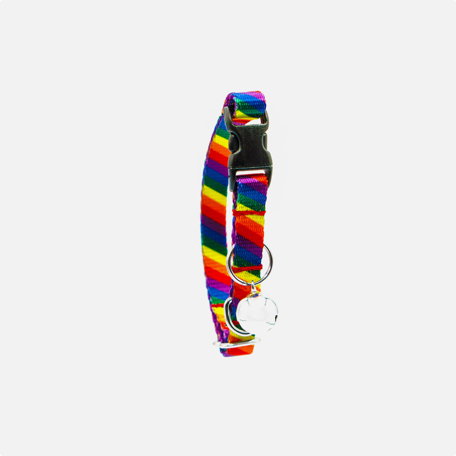 Cat Breakaway Collar rainbow