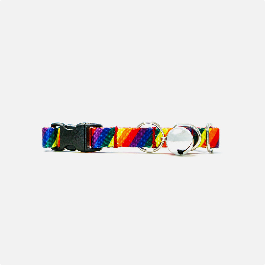 Cat Breakaway Collar rainbow