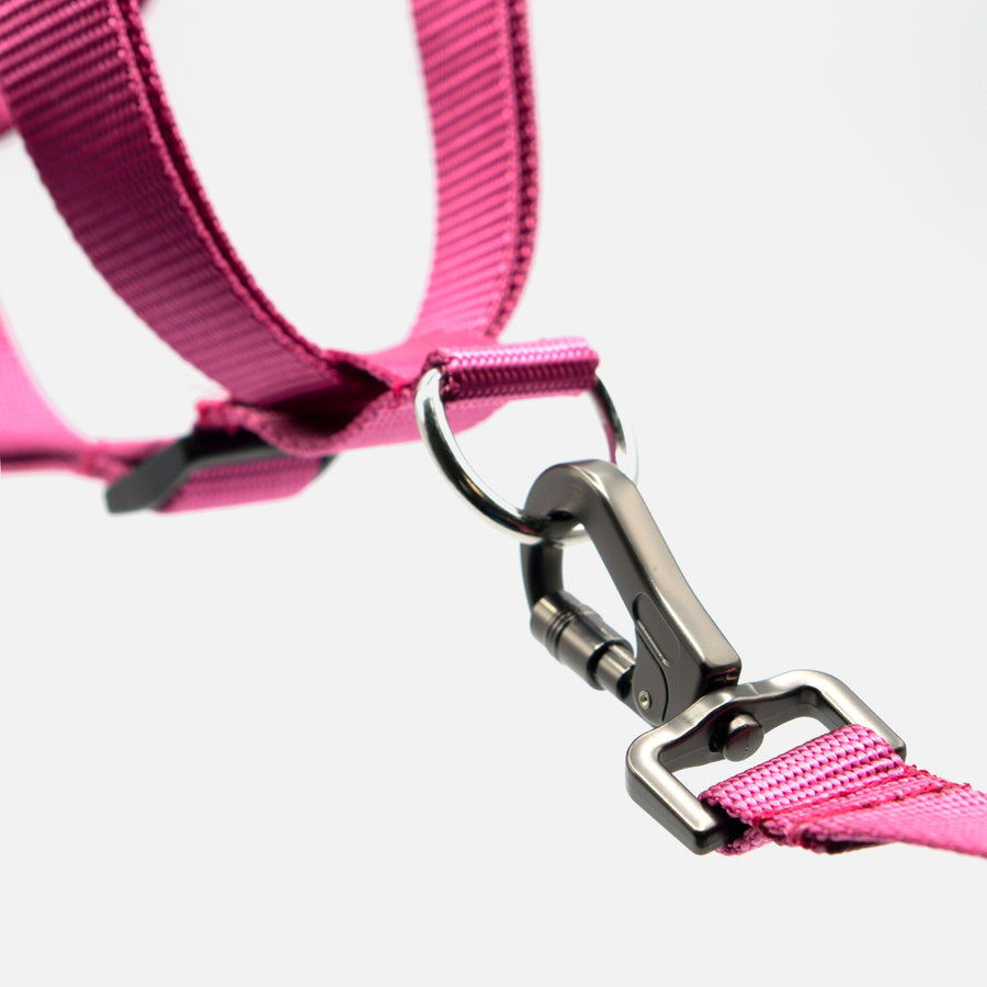 Dog Step In Harness Pink