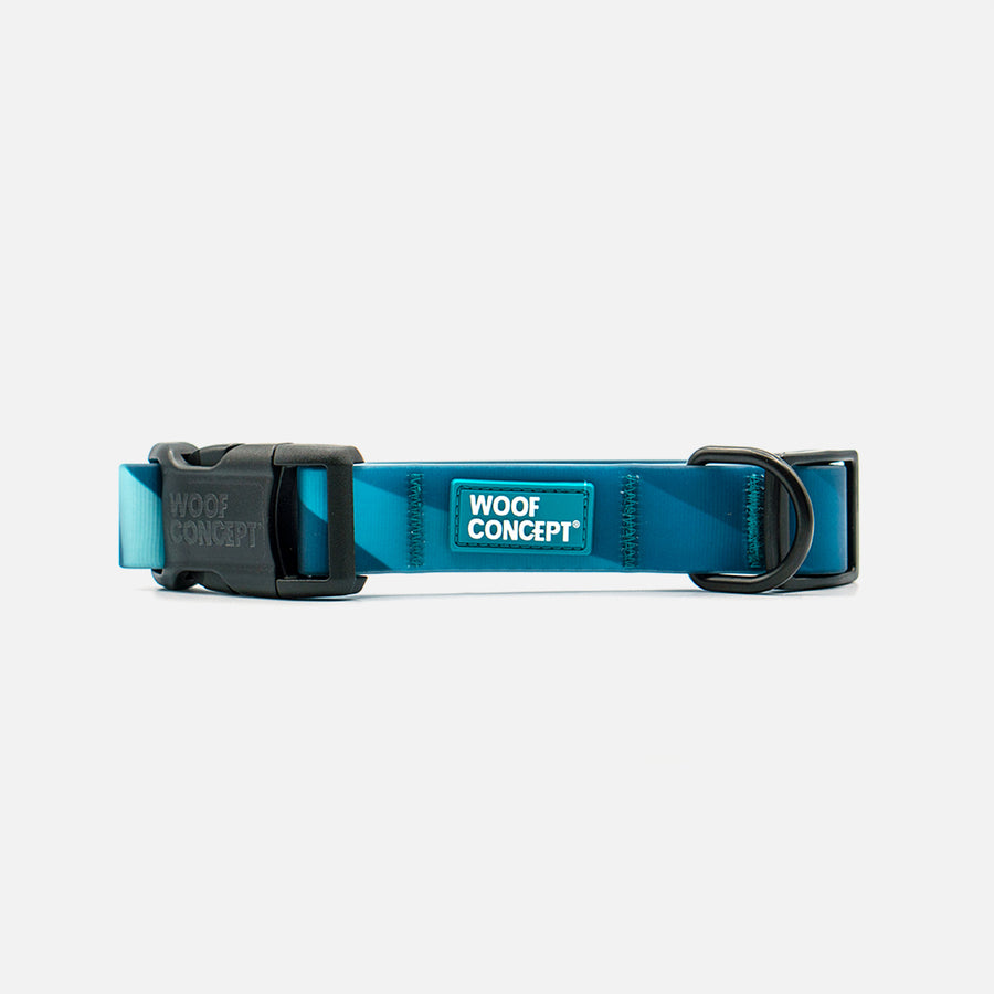 Waterproof Dog Collar Blue