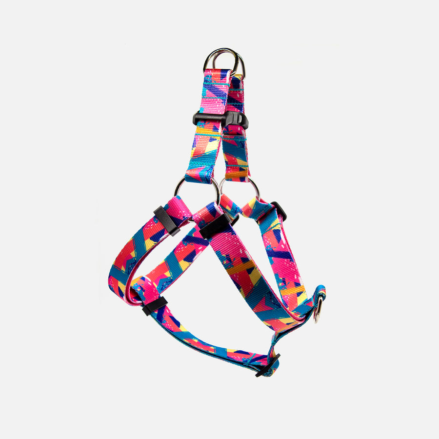 Dog Step In Harness Pink