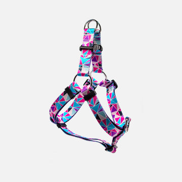 Dog Step In Harness Purple